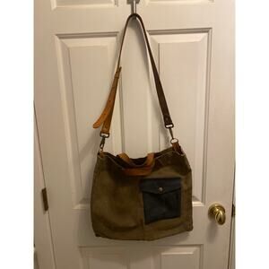 Winter Session Women's Wax Canvas Handmade Shoulder Bag Crossbody Purse